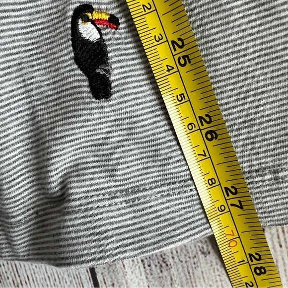 Ted Baker Vipa Parrot Embroidered Shirt Large - Picture 8 of 9